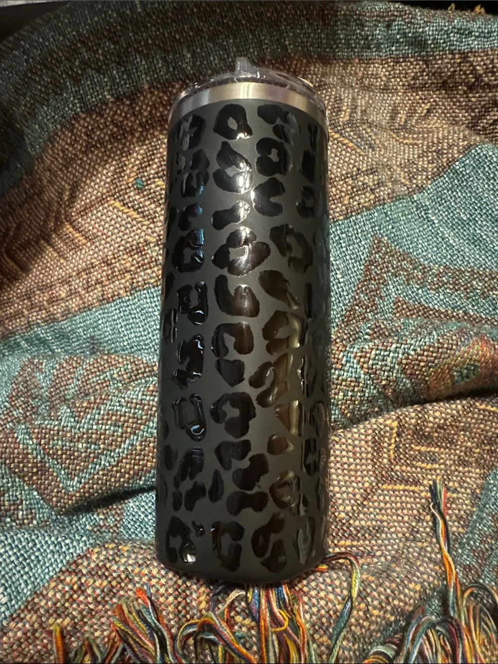 BrüMate Highball Tumbler - Onyx Leopard Black, 12 oz - Picture 4 of 5